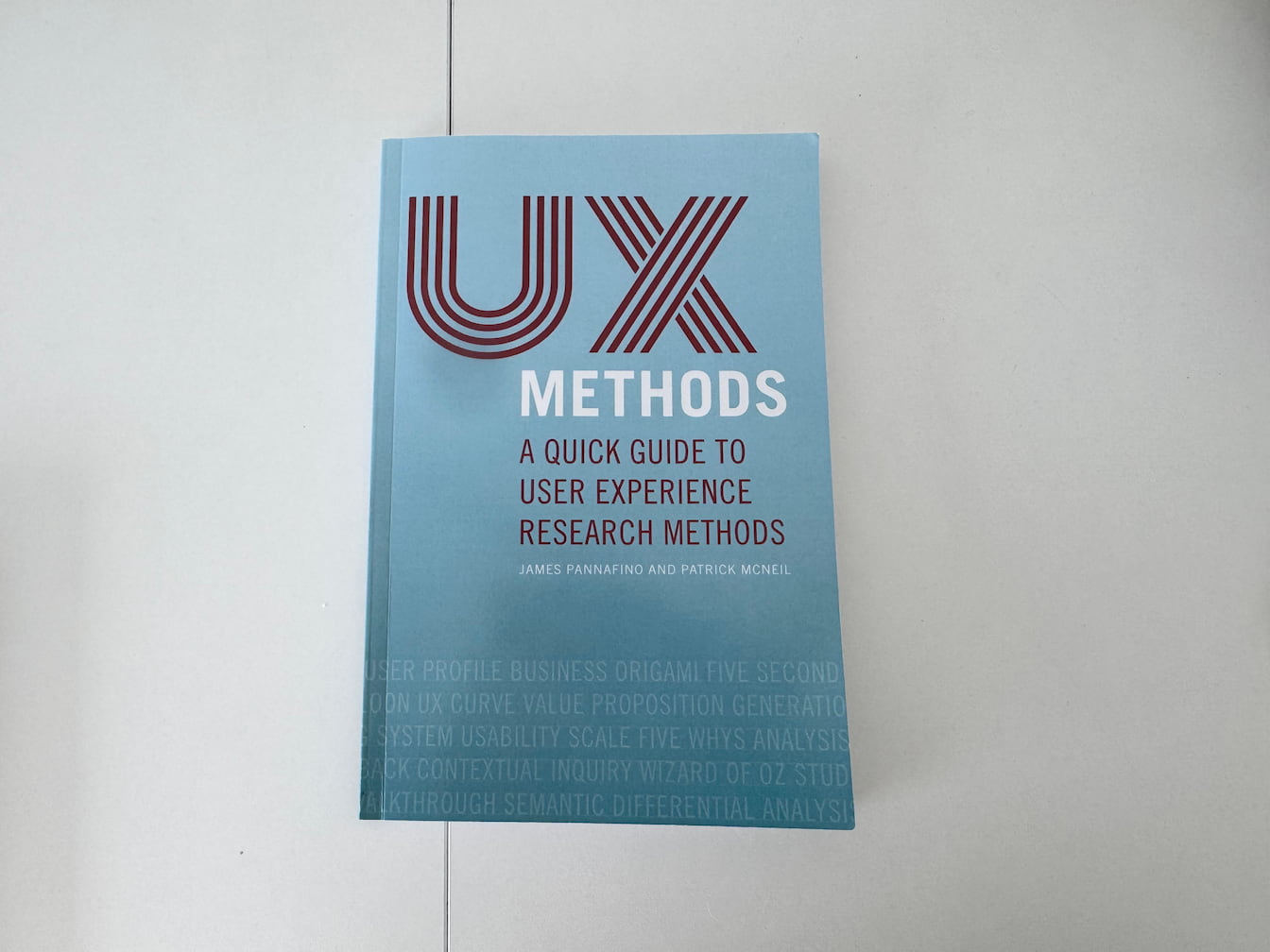 The sound of flipping through a book