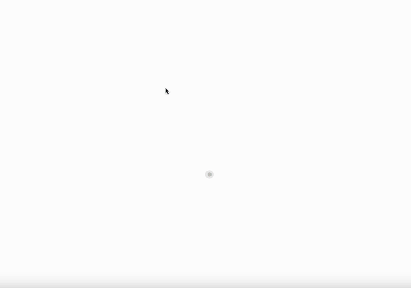 I added particles that move around inside the circle and bounce off the inner edge.