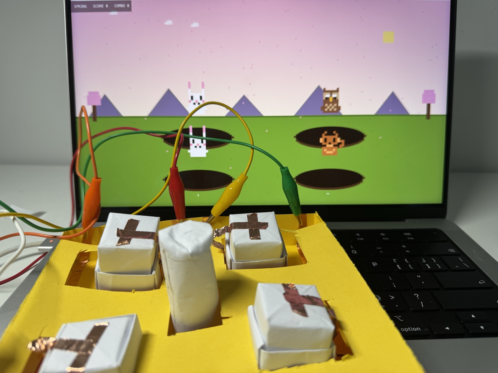 I tested the spring version of the game to see how the controller worked with the seasonal visuals.