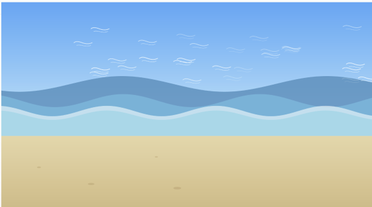 For the wave animation, the harder the user blows, the louder the wave sound becomes.