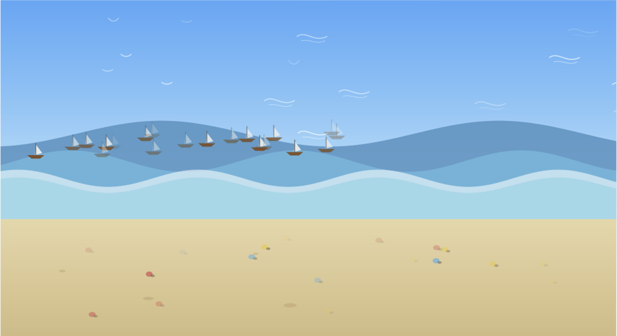 This is my final design, I pressed all my elements many times to present the overlapping visuals