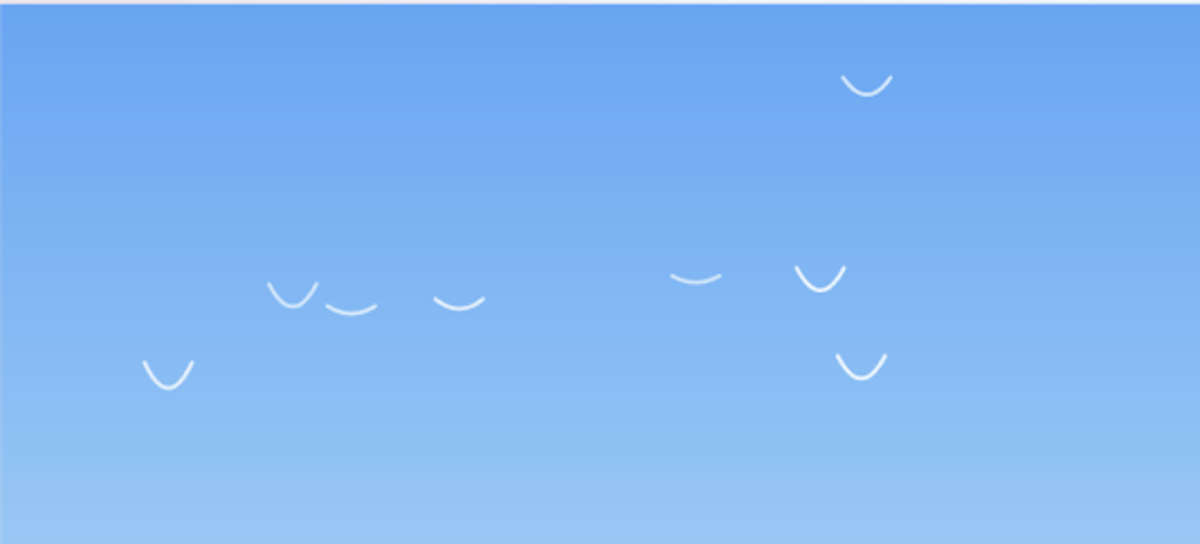 In the final iteration stage, I combined all the design elements. I added new classes for people, wind, and birds.